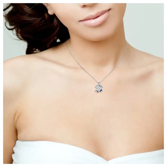 Tiffany Vintage 1990s Sterling Silver Signature X Necklace - Picture 8 of 9